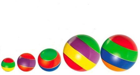 Купить Мячи резиновые (комплект из 5 мячей различного диаметра) в Нерчинске 