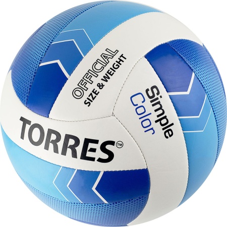 Купить Мяч волейбольный Torres Simple Color любительский р.5 в Нерчинске 